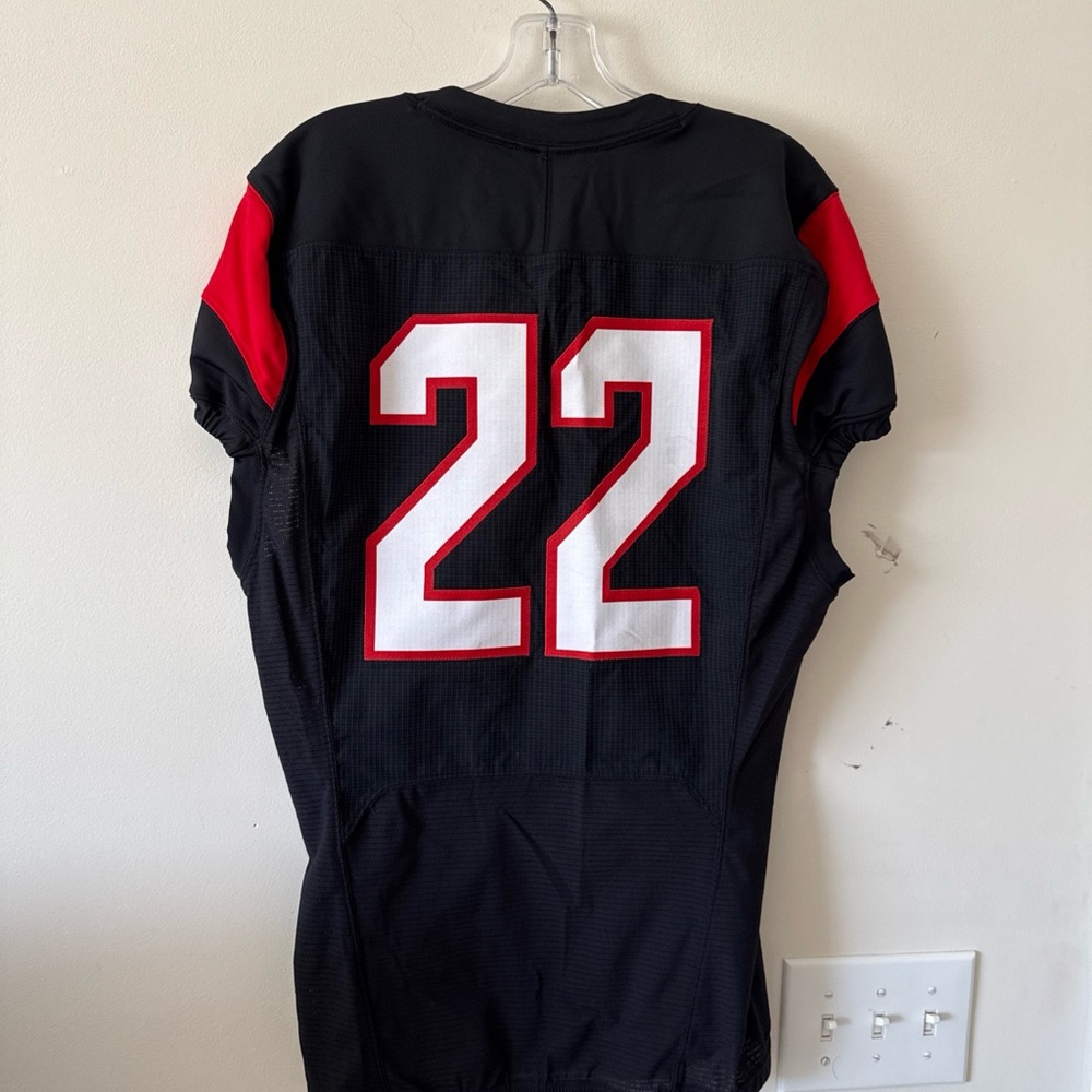 Men’s UNDER ARMOUR Texas Tech #22 2020 Team Issued Jersey Sz L - Black RARE - Picture 5 of 5